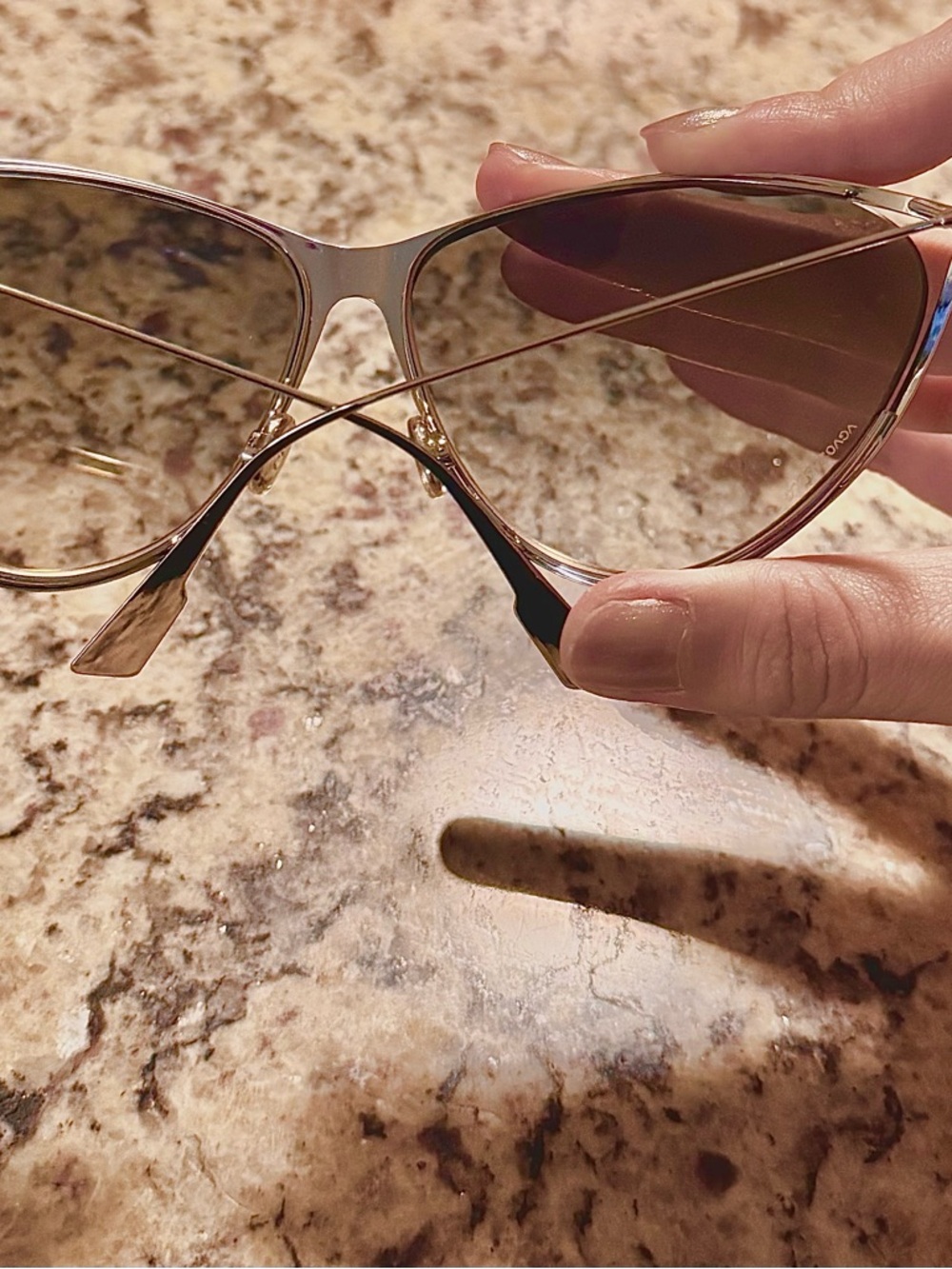 Dior Cat-Eye Women's Metal Frame Sunglasses - NWT - Picture 7 of 8